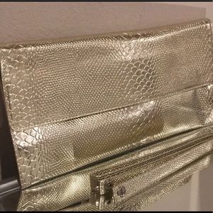 Brand New Vegan Snake Skin Clutch